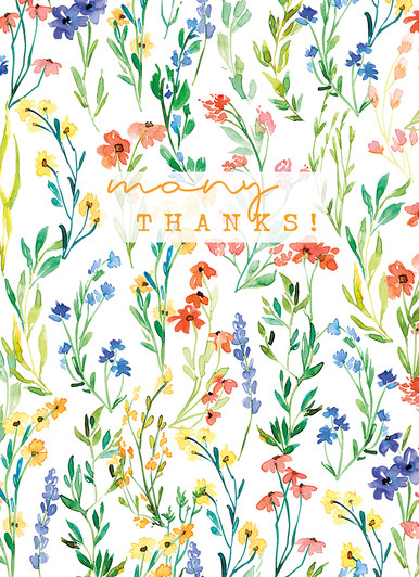 Wildflowers | Thank You Card | J&M MARTINEZ