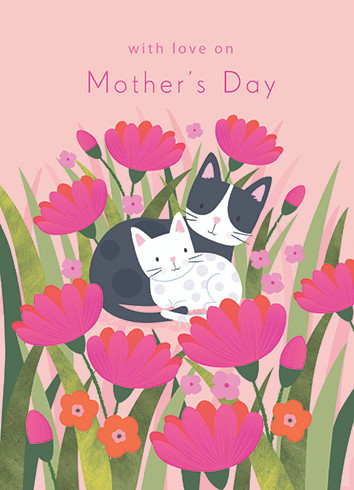 Cat Mom | Mother's Day Greeting Card | CARTE