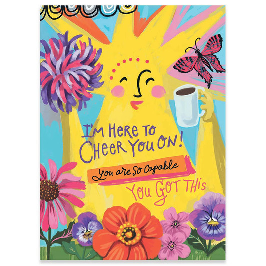 Cheer Good Luck | Greeting Card | CARTE
