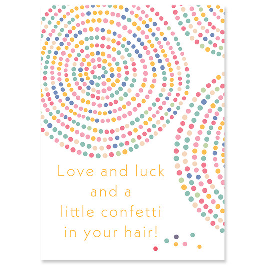Confetti | Wedding Greeting Card | J&M MARTINEZ