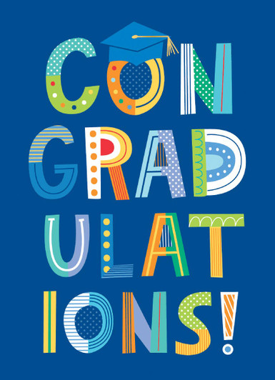 Congradulations | Graduation Greeting Card | CARTE
