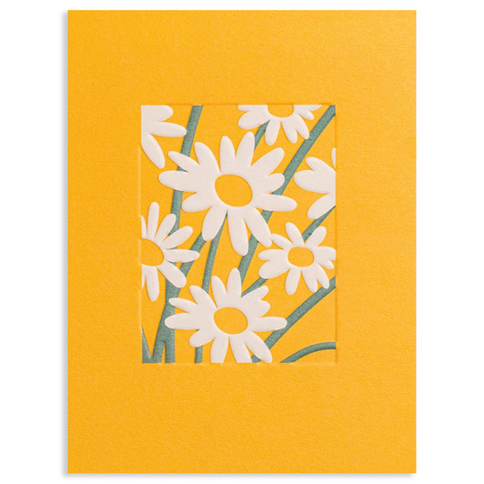 Daisies | Blank Greeting Card | LAGOM