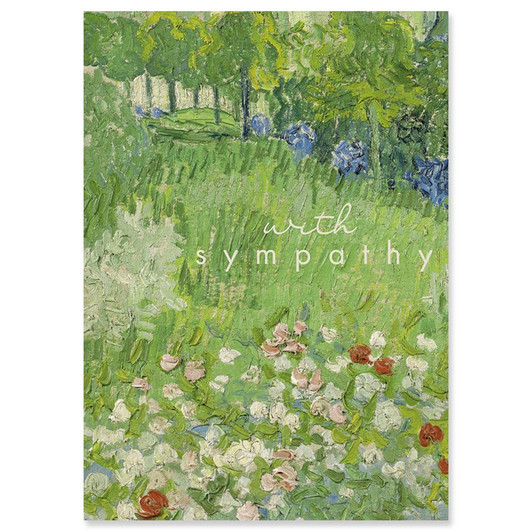 Daubigny | Sympathy Greeting Card | J&M MARTINEZ
