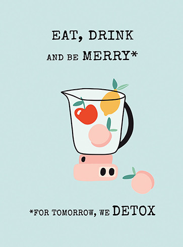 Detox | Birthday Greeting Card | J&M MARTINEZ