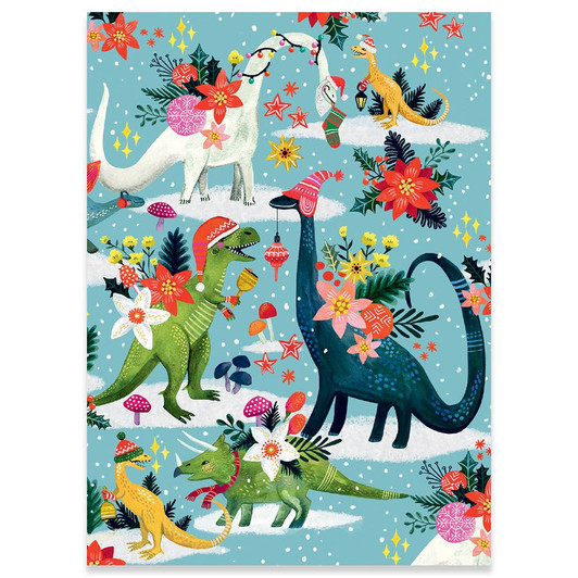 Dinosaurs | Holiday Greeting Card | CARTE