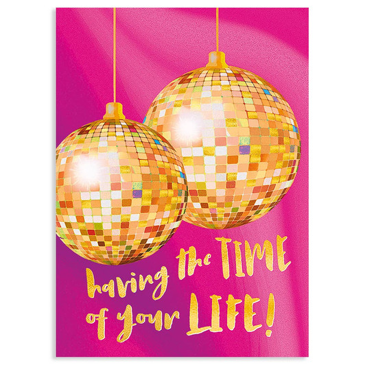 Disco | Birthday Greeting Card | J&M MARTINEZ