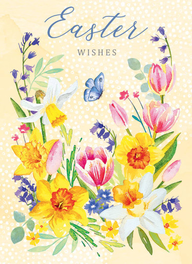 Easter Wishes | Easter Greeting Card | CARTE