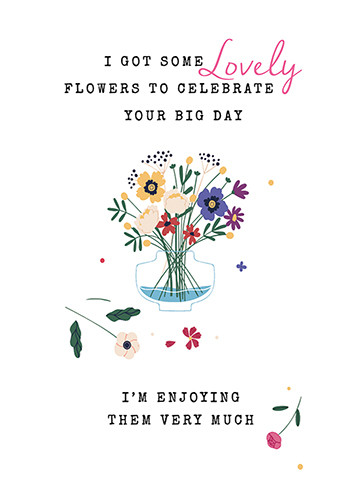 Enjoy | Birthday Greeting Card | J&M MARTINEZ