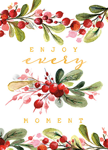 Enjoy | Holiday Greeting Card | J&M MARTINEZ
