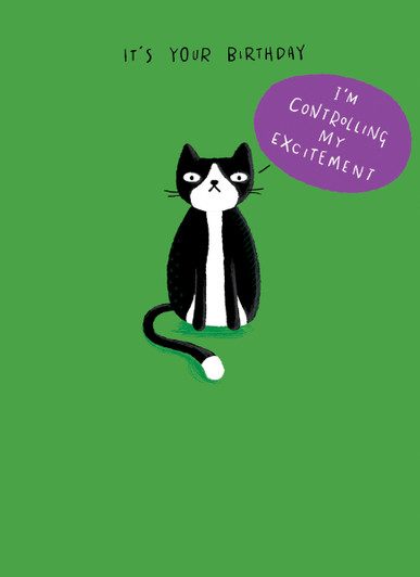 Excitement | Birthday Greeting Card | CARTE