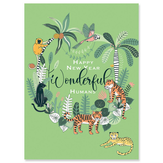 Exotic New Year | Holiday Greeting Card | J&M MARTINEZ