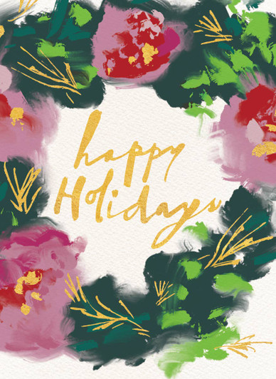 [BOXED SET] Fauve Happy Holidays | Holiday Greeting Cards | CARTE
