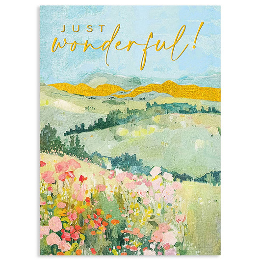 Foothills | Thank You Greeting Card | J&M MARTINEZ