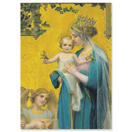 Garden Madonna | Holiday Greeting Card | J&M MARTINEZ