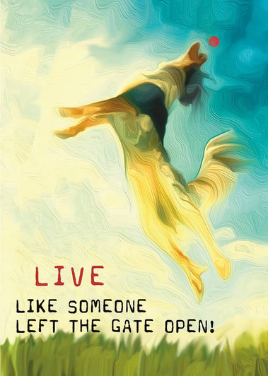 Gate | Birthday Greeting Card | J&M MARTINEZ