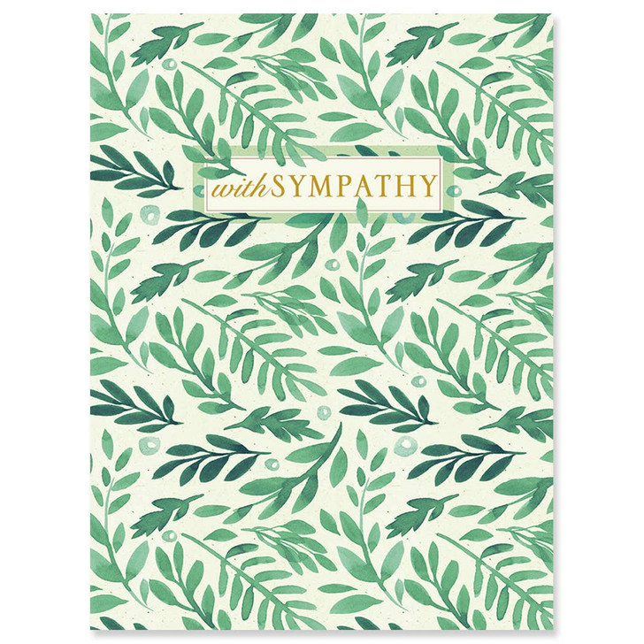Green | Sympathy Greeting Card | J&M MARTINEZ