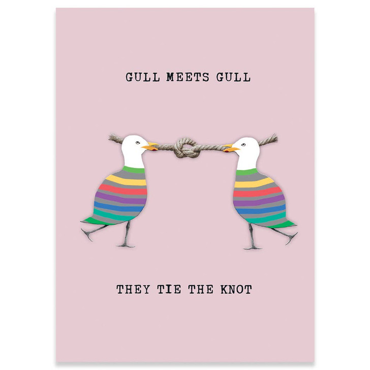 Gull Meets Gull | Wedding Greeting Card | CARTE