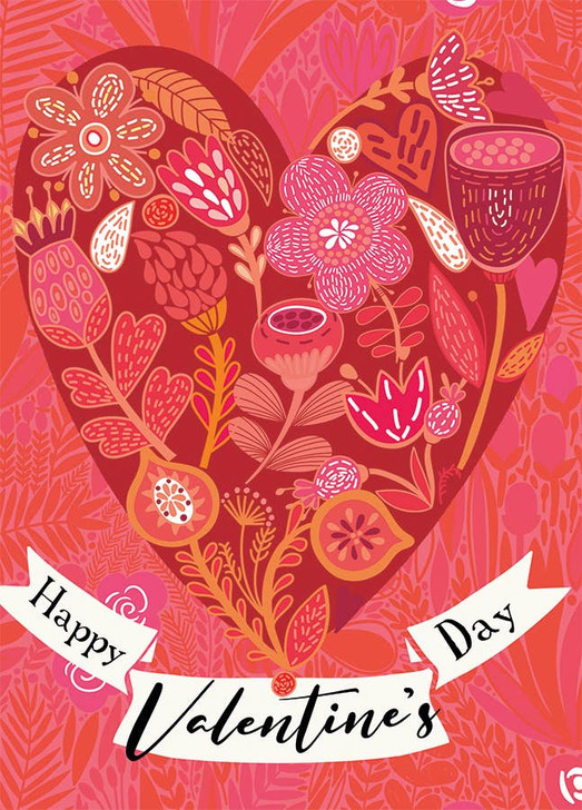 Happy Heart | Valentine's Day Greeting Card | J&M MARTINEZ