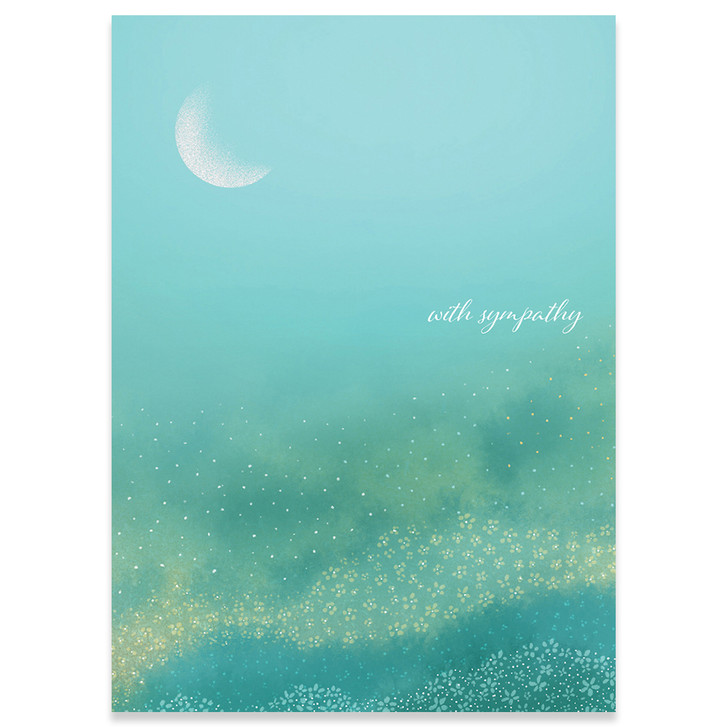 Hazy Meadow | Sympathy Greeting Card | CARTE