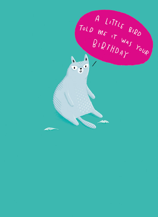 I Ate Him | Birthday Greeting Card | CARTE