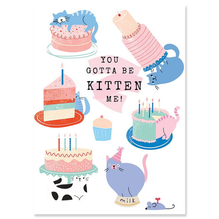 Kitten Me | Birthday Greeting Card | J&M MARTINEZ