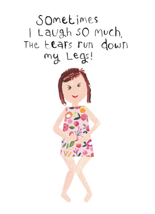 Laugh | Any Occasion Greeting Card | CARTE