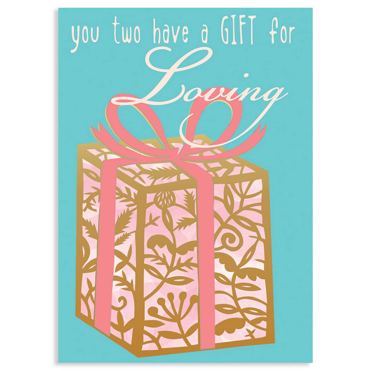 A Gift For Love | Wedding Greeting Card | J&M MARTINEZ