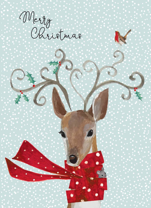 [BOXED SET] Merry Christmas, Deer | Holiday Greeting Cards | CARTE
