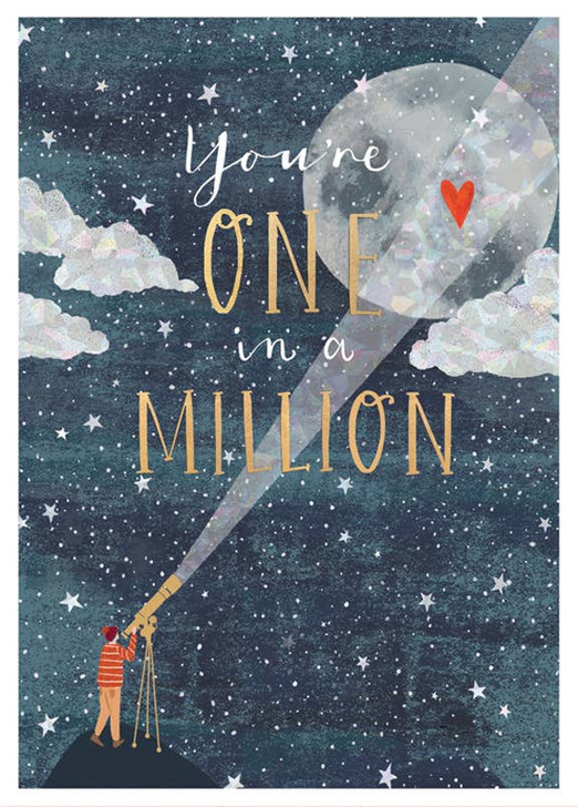 Million | Valentine's Day Greeting Card | LOUISE TILLER