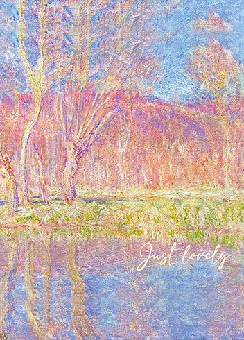 Monet Trees | Birthday Greeting Card | J&M MARTINEZ