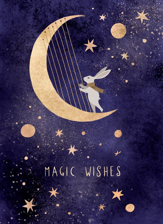 [BOXED SET] Moon And Stars | Holiday Greeting Cards | CARTE