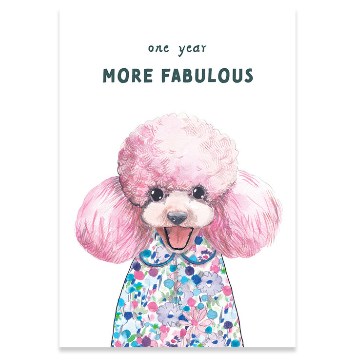 More Fab | Birthday Greeting Card | ROSIE MADE A THING