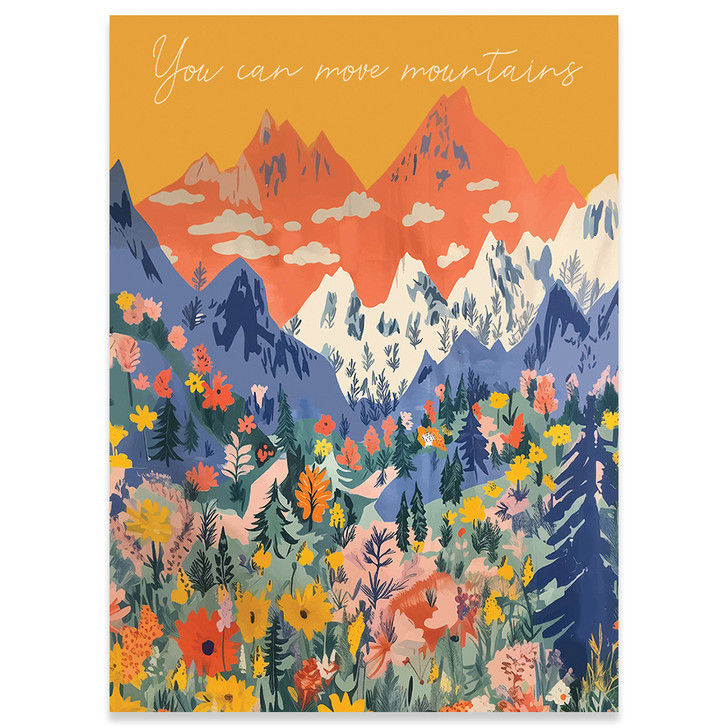 Mountains | Thinking Of You Greeting Card | CARTE