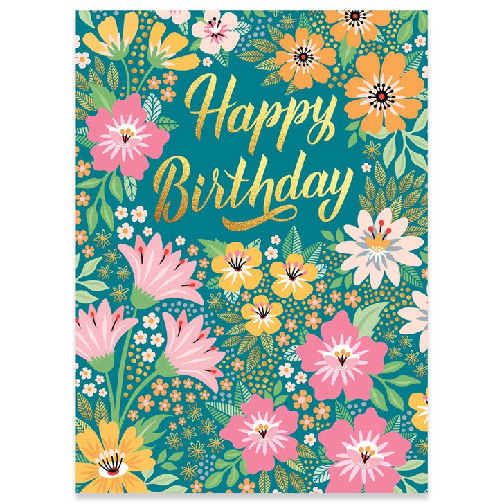 Nasturtiums | Birthday Greeting Card | CARTE