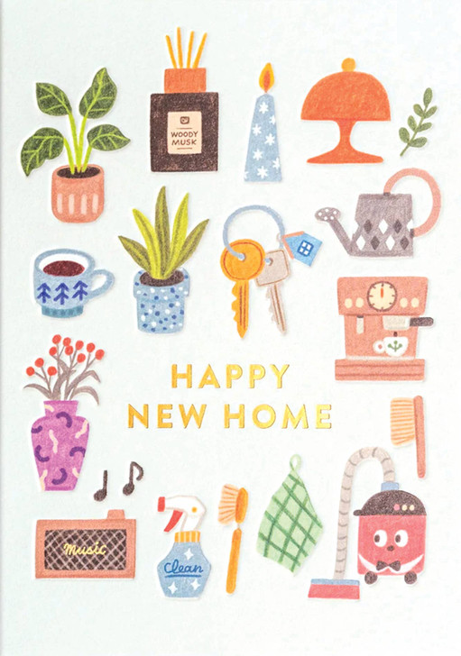 New Home Things | New Home Greeting Card | LAGOM