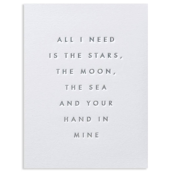 All I Need | Love Greeting Card | LAGOM