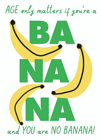 Pals Bananas | Birthday Greeting Card | J&M MARTINEZ