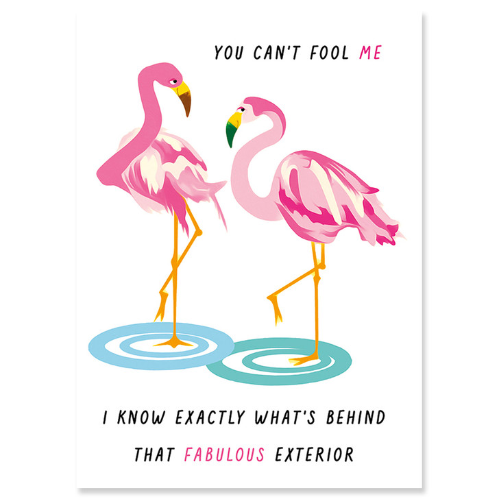 Pals Flamingos | Birthday Greeting Card | J&M MARTINEZ