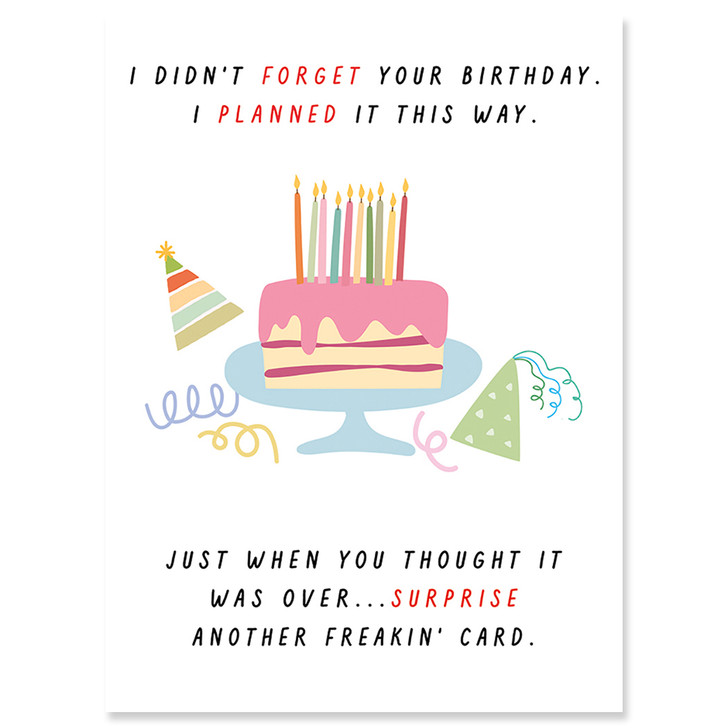 Pals Plan | Birthday Greeting Card | J&M MARTINEZ