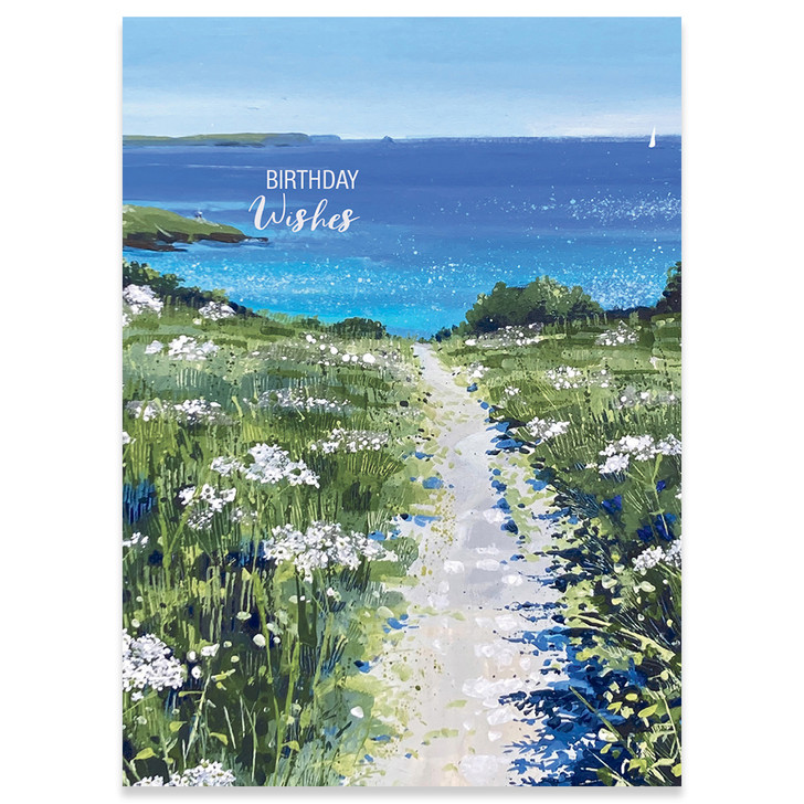 Path To The Beach | Birthday Greeting Card | CARTE