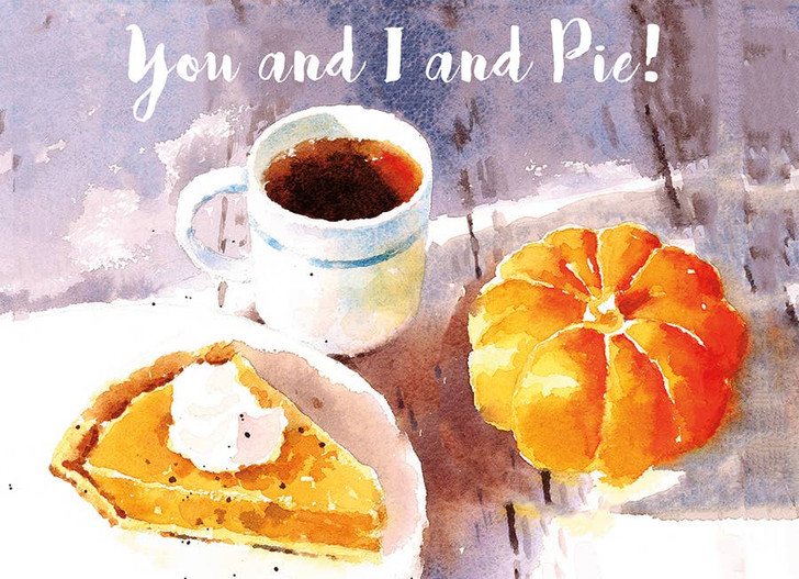 Pie | Thanksgiving Greeting Card | J&M MARTINEZ
