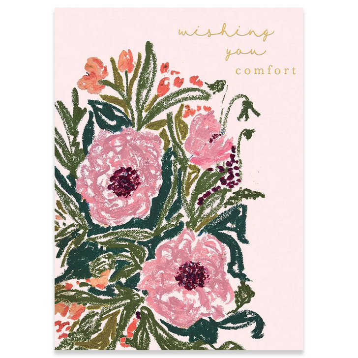 Pink Bouquet | Sympathy Greeting Card | CARTE