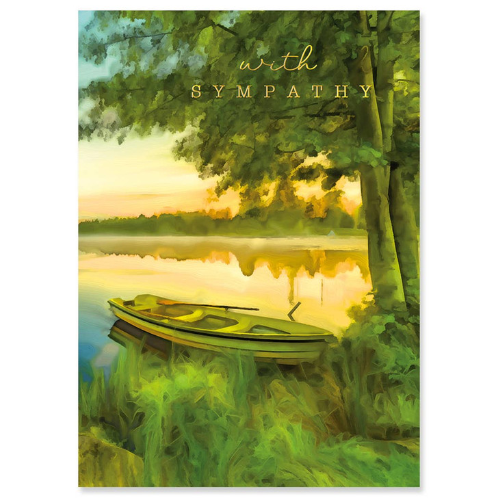 Placid | Sympathy Greeting Card | J&M MARTINEZ