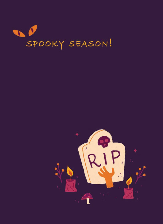 Rip | Halloween Greeting Card | CARTE