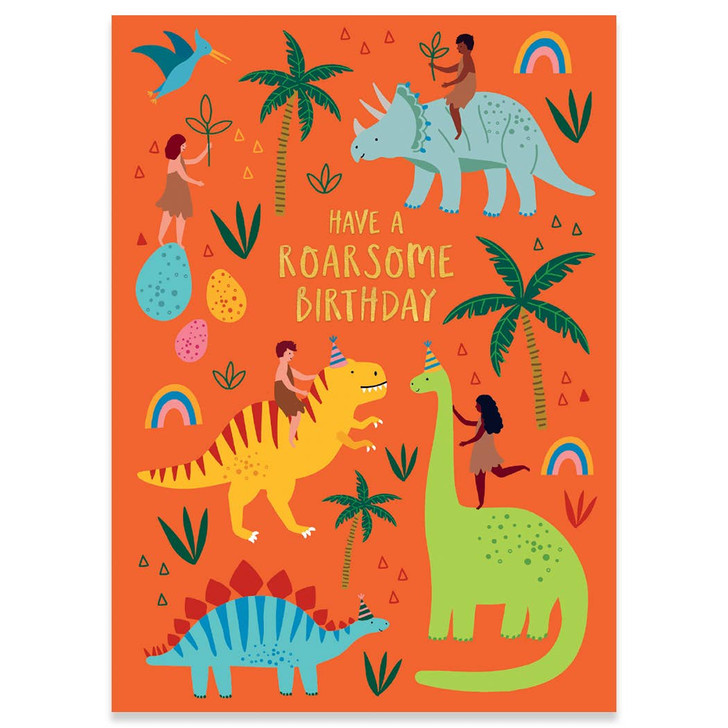 Roarsome | Birthday Greeting Card | CARTE