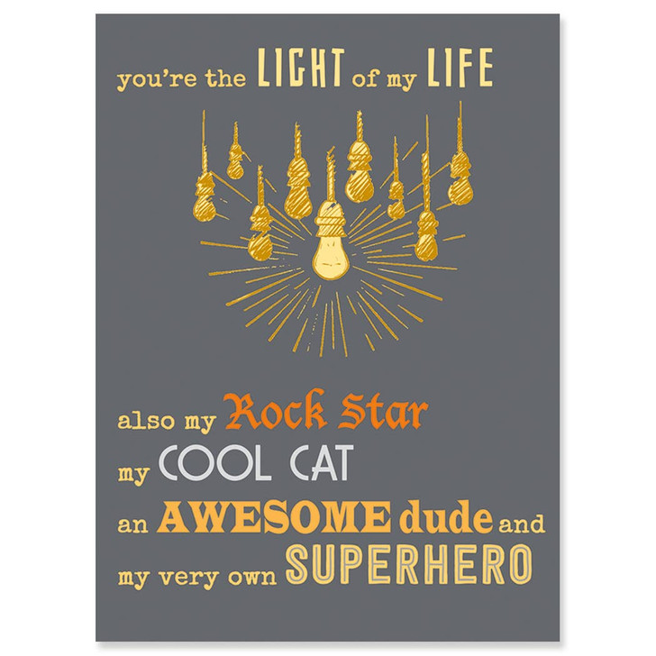Rock Star | Birthday Greeting Card | J&M MARTINEZ