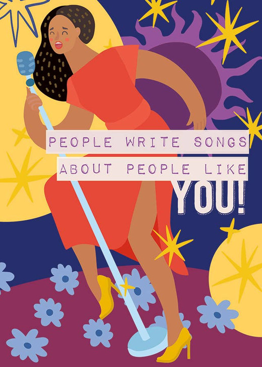 Sing It | Birthday Greeting Card | J&M MARTINEZ (BD05073)