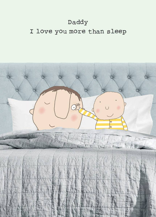 Sleep | Father's Day Greeting Card | ROSIE MADE A THING