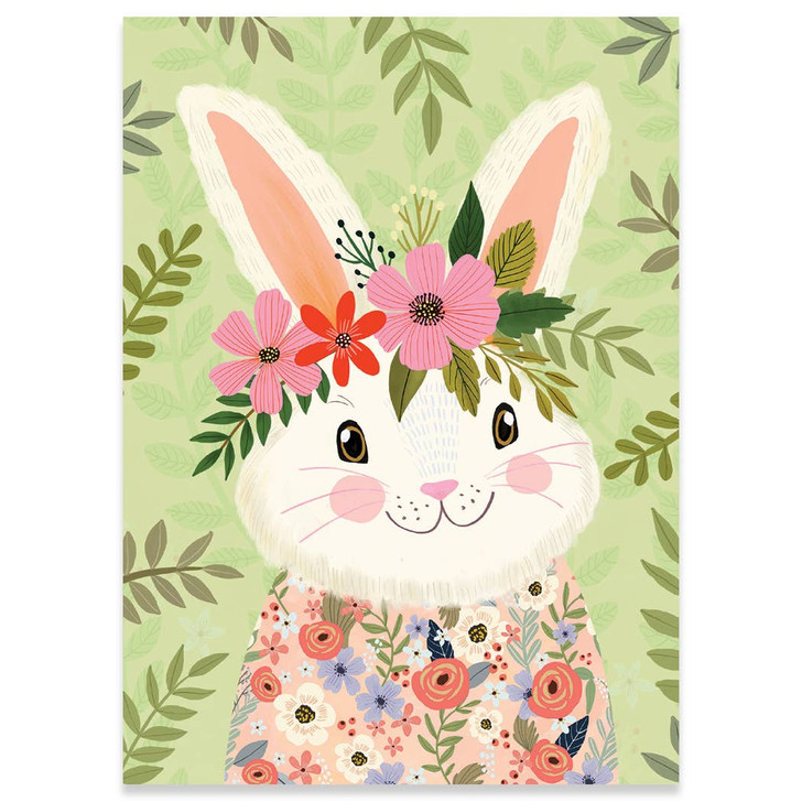 Smiling Bunny | Easter Greeting Card | CARTE
