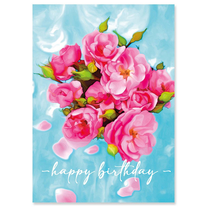 Antique Roses | Birthday Greeting Card | J&M MARTINEZ